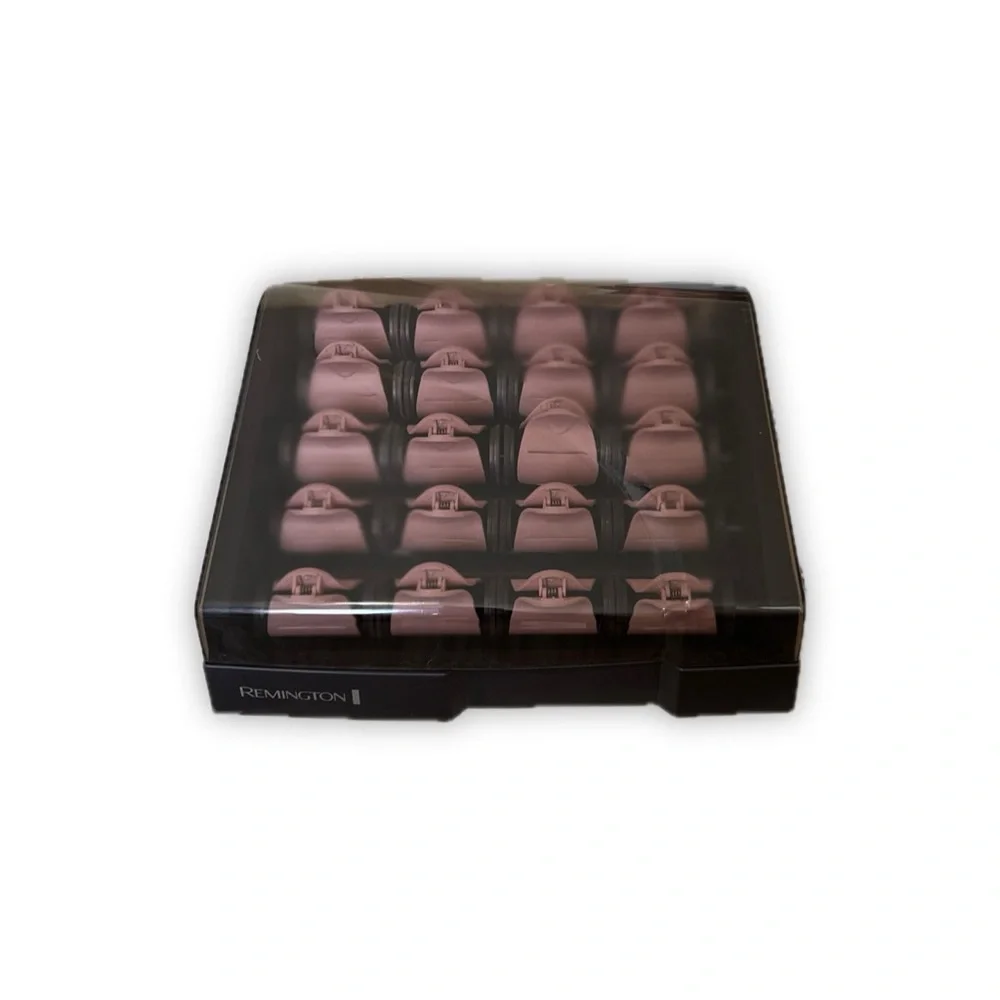 Remington Pink and Black Hair Rollers